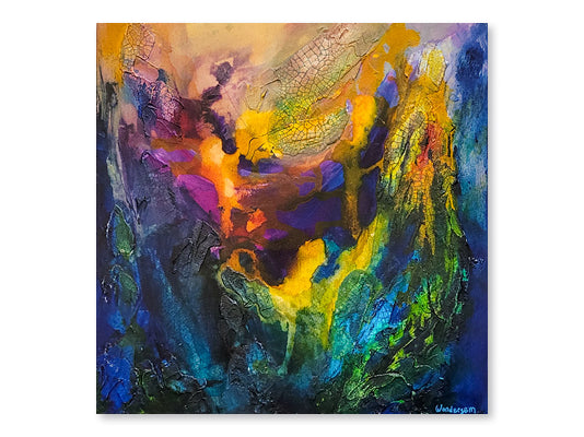 Crashing down | 12x12"