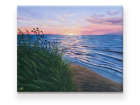 Pinery sunset | 10 x 8 in