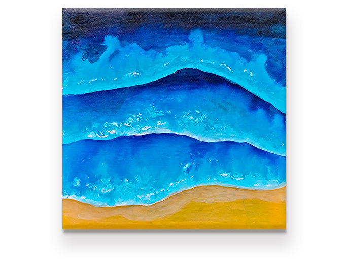 Sound waves | 8 x 8 in