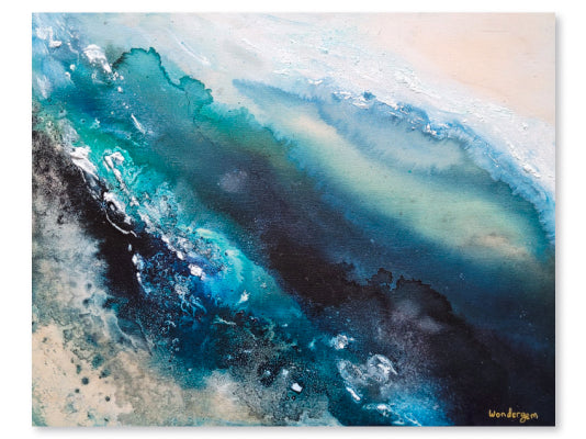 Unexplored depths | 11 x14"