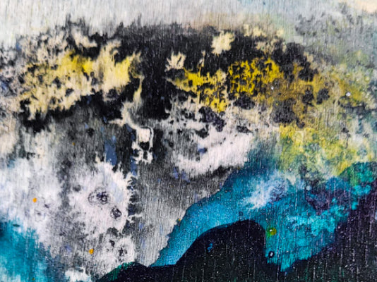 World underneath | 12x16"