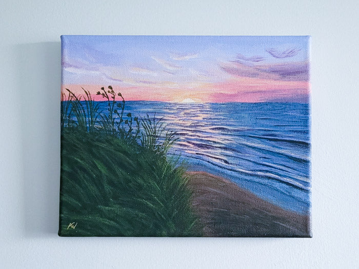 Pinery sunset | 10 x 8 in